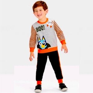 NEW BLUEY 2 PCS SET- HALLOWEEN